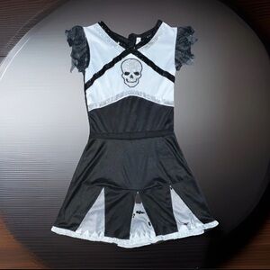 Disney Black and White Skull Dress Costume